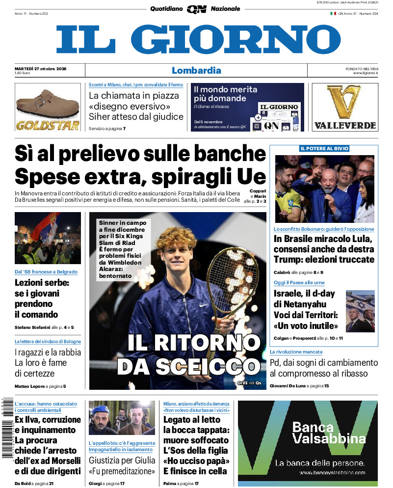 Prima-pagina-il giorno-edizione-di-oggi-20261027